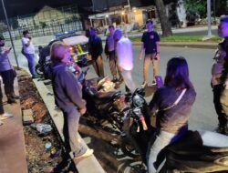 Polsek Pondok Aren Melaksanakan Patroli Malam Antisipasi Kejahatan Jalanan Selama Bulan Ramadhan
