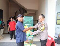 Polres Tangsel Gelar “Bazaar Sembako Murah Ramadhan