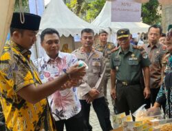 Hadirnya Kanit Binmas Polsek Ciputat Timur, Acara Bazar Ramadhan 1445 H Berjalan Kondusif Dan Meriah