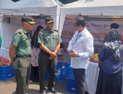 Danramil 07/Pdk Aren Bersama Danramil 05/Cpt Hadiri Gerakan Pangan Murah Sambut Ramadhan