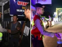 Patroli Sahur Cara Polresta Cirebon Jaga Kamtibmas Sambil Bangunkan Warga