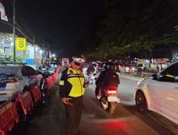 Pemantauan Arus Mudik 2024 Oleh Sat Lantas Polres Tangerang Selatan
