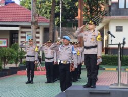 Upacara Hari Kesadaran Nasional 2024, Polres Tangsel Komitmen Tingkatkan Jaga Kamtibmas