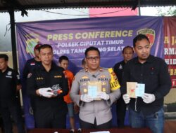 Polsek Ciptim Tangkap Pembuat dan Pengedar Narkotika Jenis Tembakau Sintetis