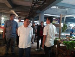 Kunjungan Perdana Kadis Indag Ke Pasar Ciputat, Nanti Kita Akan Benahi Seluruh Pasar