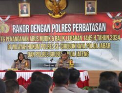 Polresta Cirebon Duduk Bersama Polres Sekitar Bahas Kelancaran Arus Mudik Dan Balik Tahun 2024