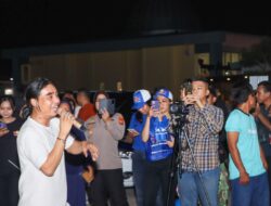 Charly Van Houtten Hadir Di Rest Area KM 228 Tol Kanci Dan Pejagan Untuk Hibur Pemudik