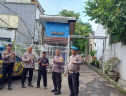 Wakapolsek Legok Patroli Mobile Antisipasi Kejahatan Rumah Kosong di Wilayah Legok