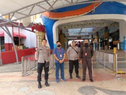 Unit Samapta Polsek Serpong Mengamankan Tempat Wisata Pasca Liburan Idul Fitri di Osean Park BSD