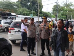 96 Personil Gabungan Amankan Arus Balik Lebaran Di Stasiun Gambir Dan Stasiun Pasar Senin