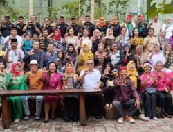Ratusan Warga Yang Tergabung Dalam Paguyuban Waroeng Lengkong Ikut Hadiri Halal Bilhalal