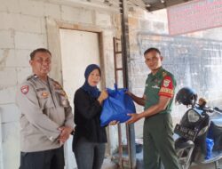 Kepedulian Bhabinkamtibmas Kepada Masyarakat Kurang Mampu