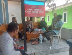 Jumat Curhat Polres Tangsel, Dorong Keterlibatan Masyarakat dalam Pemeliharaan Kamtibmas