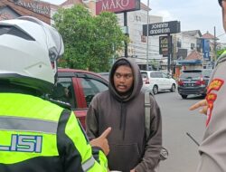 Respon Aduan Masyarakat, Jajaran Polisi Lalu lintas Tangsel Tindak Tegas Pengguna Jalan Lawan Arah