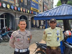 Unit Lantas Polsek Kelapa Dua Lakukan Strong Point dan Edukasi Tertib Lalu Lintas