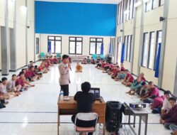 Pembinaan dan Penyuluhan Hukum “Anti Narkoba” bagi Remaja Binaan Oleh Sat Binmas Polres Tangerang Selatan