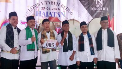 PJ Sentra Gelar Hajatan Masyarakat,Hidupkan Tradisi Adu Bedug