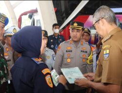 Kapolres Cirebon Kota Bersama Forkopimda Gelar Rampcheck Di Terminal Tipe A Harjamukti