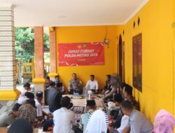 Jum’at Curhat di Lengkong Karya, Kapolres Tekankan Pentingnya Pendataan Warga Cegah Gangguan Kamtibmas