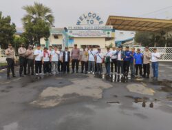 Polsek Serpong Monitoring Keberangkatan Massa Buruh dalam Rangka May Day