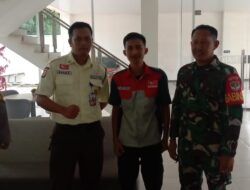 Bhabinkamtibmas dan Babinsa Ciputat Timur Sambangi Showroom Mobil Sosialisasikan Kamtibmas