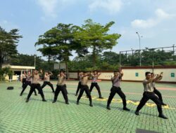 Sat Samapta Polres Tangsel Gelar Latihan Drill Borgol Polri