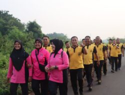 Sambut Kemala Run 2024: Polres Tangerang Selatan dan Bhayangkari Laksanakan Olahraga Pagi Bersama
