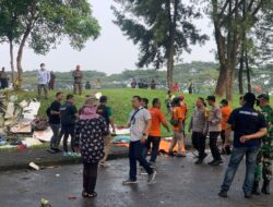 Polres Tangsel dan KNKT Olah TKP Musibah Cessna di BSD