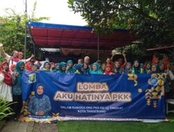 TP PKK Kecamatan Pinang, Mendampingi Tim Verifikasi Lapangan Lomba Aku Hatinya PKK Tingkat Kota Tangerang