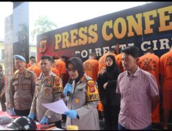 Polresta Cirebon Amankan Pelaku Curas Yang Korbannya Pemilik Bengkel Di Plumbon