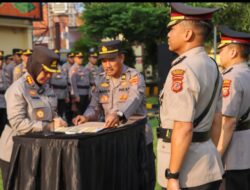 Kapolresta Cirebon Pimpin Sertijab Para Kasat Hingga Kapolsek Jajaran