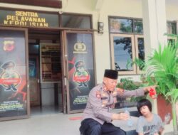 Respon Cepat Polsek Talun Berhasil Menemukan Keluarga Anak Yang Hilang