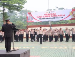 Polres Tangsel Gelar Upacara Peringatan Hari lahir Pancasila 1 Juni 2024