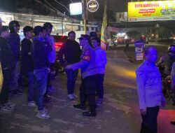 Antisipasi Potensi Tawuran Polsek Serpong Lakukan Pengawalan Suporter Dalam Operasi Cipta Kondisi