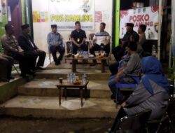 Cegah Kejahatan Malam, Polres Tangerang Selatan Laksanakan Sambang Satkamling