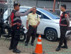 Sat Samapta Polres Tangsel Laksanakan Giat Pemantauan dan Patroli Dialogis di Stasiun Rawa Buntu