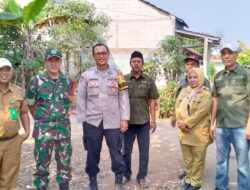 Giat Pemantauan Bhabinkamtibmas Polsek Legok di Posyandu Kelurahan Babakan