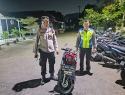Cegah Kejahatan Malam Polsek Curug Lakukan Patroli di Tempat Rawan