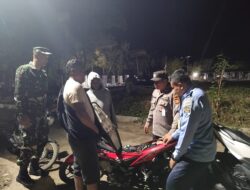 Memastikan Keamanan Obyek Vital, Polsek KP3 Bandara SMS Bima Gencarkan Patroli Malam Hari