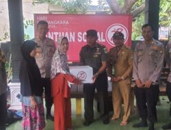 Sat Binmas Polres Tangerang Selatan Distribusikan Bantuan Sosial dalam Rangka HUT Bhayangkara ke-78