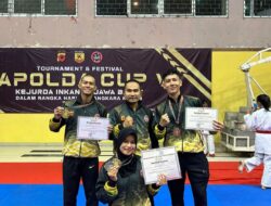 Personel Polresta Cirebon Raih Medali Emas Kejuaraan Karate Kapolda Cup