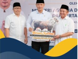 Menteri AHY Serahkan 72 Hewan Kurban Pada Hari Raya Idul Adha 1445 H Tahun 2024