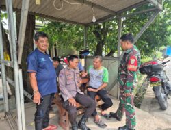 Perkuat Kamtibmas, TNI dan POLRI Sambangi Warga Malang Nengah, Pagedangan