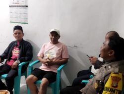 Aiptu Saptono Tinjau Pos Kamling RW 04, Sampaikan Pesan Kamtibmas untuk Tingkatkan Keamanan
