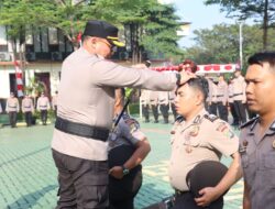 Sebanyak 55 Pesonel Polres Tangsel Naik Pangkat Per 1 Juli 2024