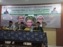 Bhabinkamtibmas Aiptu Asep Ruhyana dan Bhabinsa Serma Siregar Hadiri Konsolidasi PRNU dan Sosialisasi Lazisnu