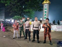 Polsek Legok Kawal Pawai Obor dan Tabligh Akbar Sambut Tahun Baru Islam 1446 H