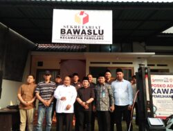 Resmikan Kantor sekretariat Panwascam Pamulang, Ketua Bawaslu Tangsel Berpesan, Ini Pesannya