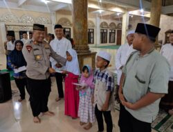 Kapolsek Legok Hadiri Tasyakuran dan Santunan Anak Yatim Piatu di Masjid Jami Al Ijma Legok
