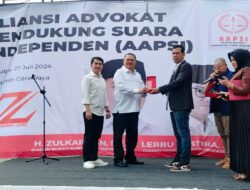AAPSI Resmi Berikan Dukungan Kepada Pasangan Calon Bupati Kabupaten Tangerang H. Zulkarnain S,E dan Lerru Yustira S,E, M.M Sebagai Wakilnya